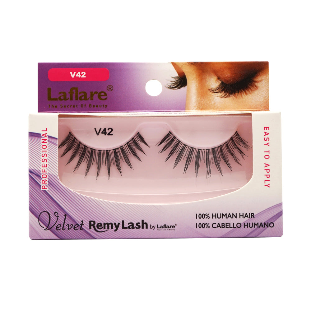 LAFLARE Velvet Remy Lash - V Series [False Eyelashes] V42