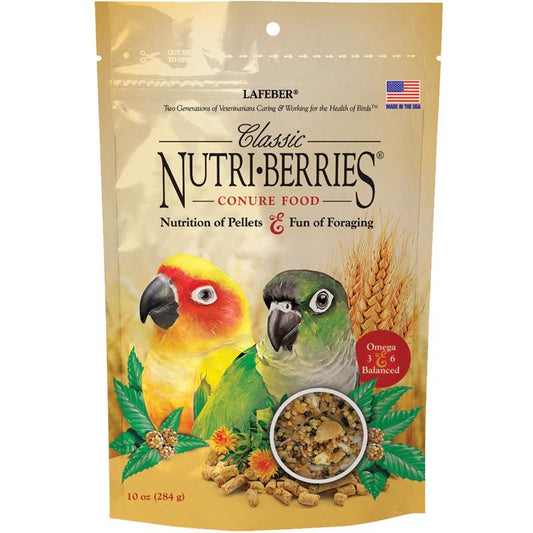 Lafeber Classic Nutri-Berries Conure Food [Food for Bird] 10 oz