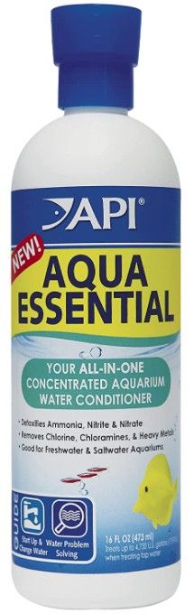 API Aqua Essential All-in-One Concentrated Water Conditioner [Water Conditioners for Aquarium] 16 oz