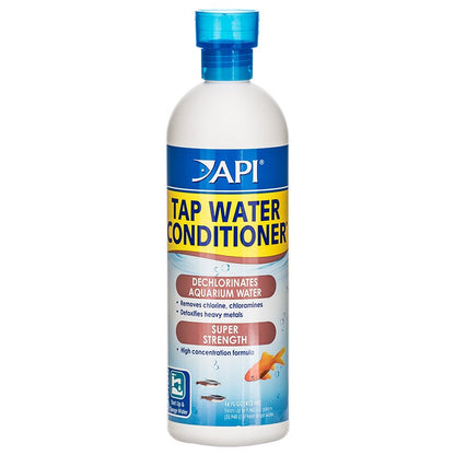 API Tap Water Conditioner Detoxifies Heavy Metals and Dechlorinates Aquarium Water [Aquarium Supplies] 16 oz