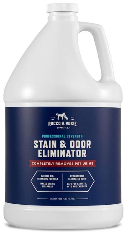 Rocco and Roxie Professional Strength Stain and Odor Eliminator [Dog Supplies for Dog] 1 gallon