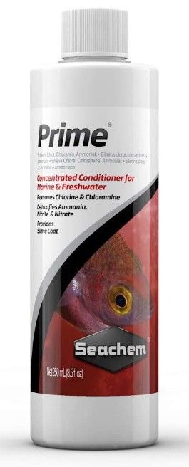 Seachem Prime Water Conditioner F/W &S/W [Ammonia Removers for Aquarium] 250 ml (8.5 oz)