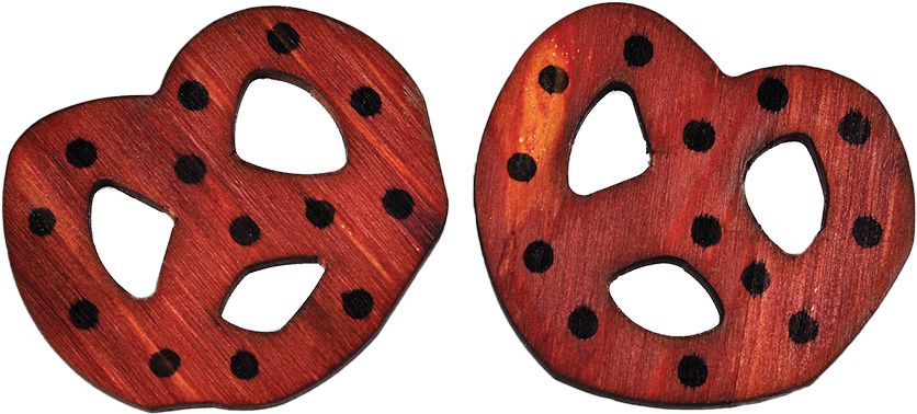 AE Cage Company Wooden Pretzels Chew Toy [Chews & Licks for Small Pet] 2 count