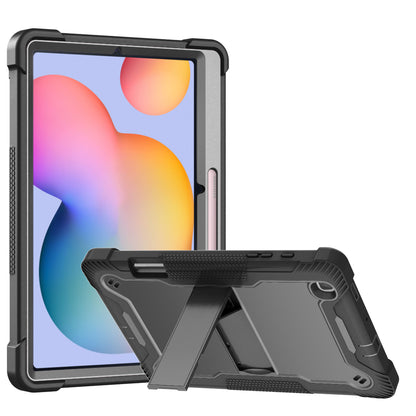 For Samsung Galaxy Tab S9 Tough Tablet Strong with Kickstand Stand Hybrid Heavy Duty Armor High Impact Shockproof Case Cover Black