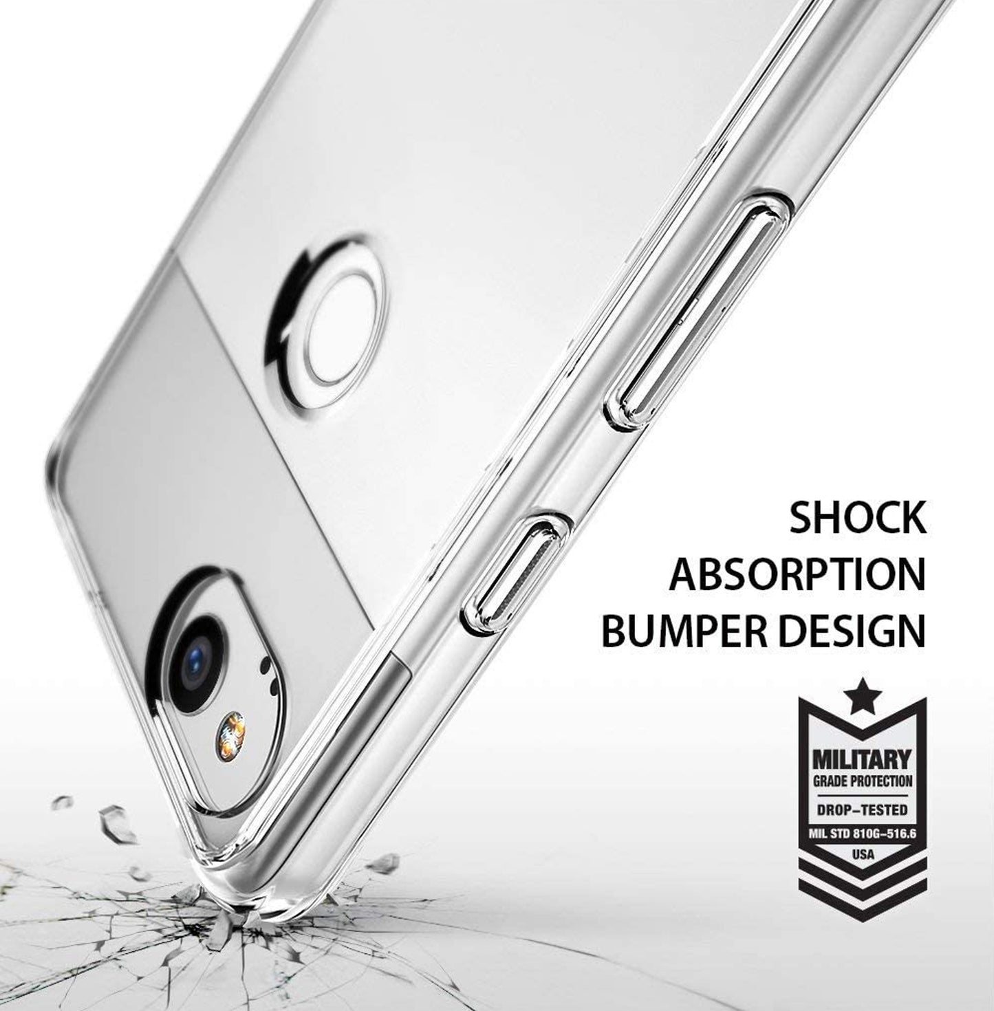 For Apple iPhone 15 (6.1") Slim Frame Shockproof Hybrid Rubber Silicone Gummy TPU Clear Hard PC Back Protective  Phone Case Cover