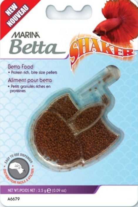 Marina Betta Pellet Food Shaker [Aquarium Supplies] 0.09 oz