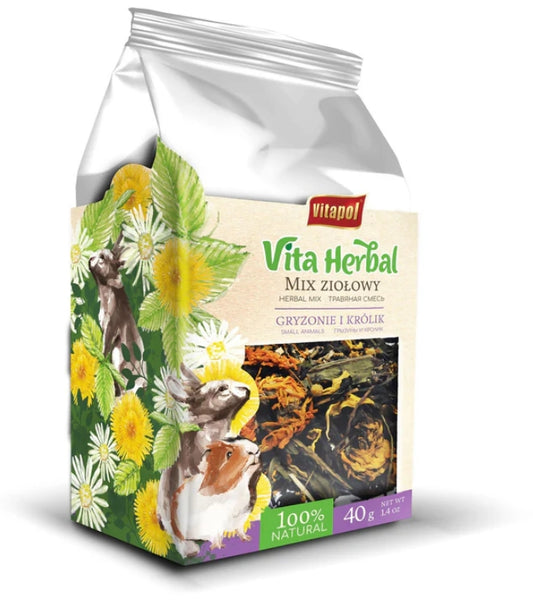 AE Cage Company Vital Herbal Herbal Mix for Small Animals [Small Pet Supplies for Small Pet] 1 count