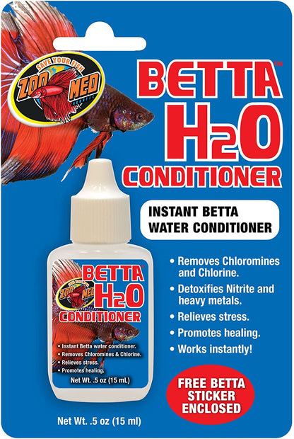 Zoo Med Betta H2O Conditioner [Aquarium Supplies for Aquarium] 0.5 oz