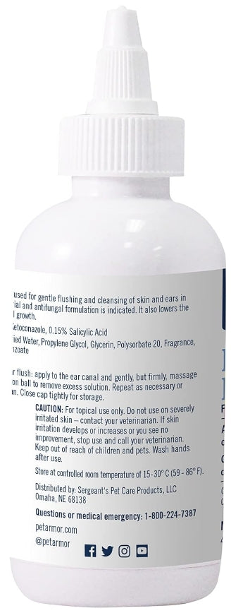 PetArmor Ear Rinse for Dogs and Cats [Dog Supplies] 4 oz