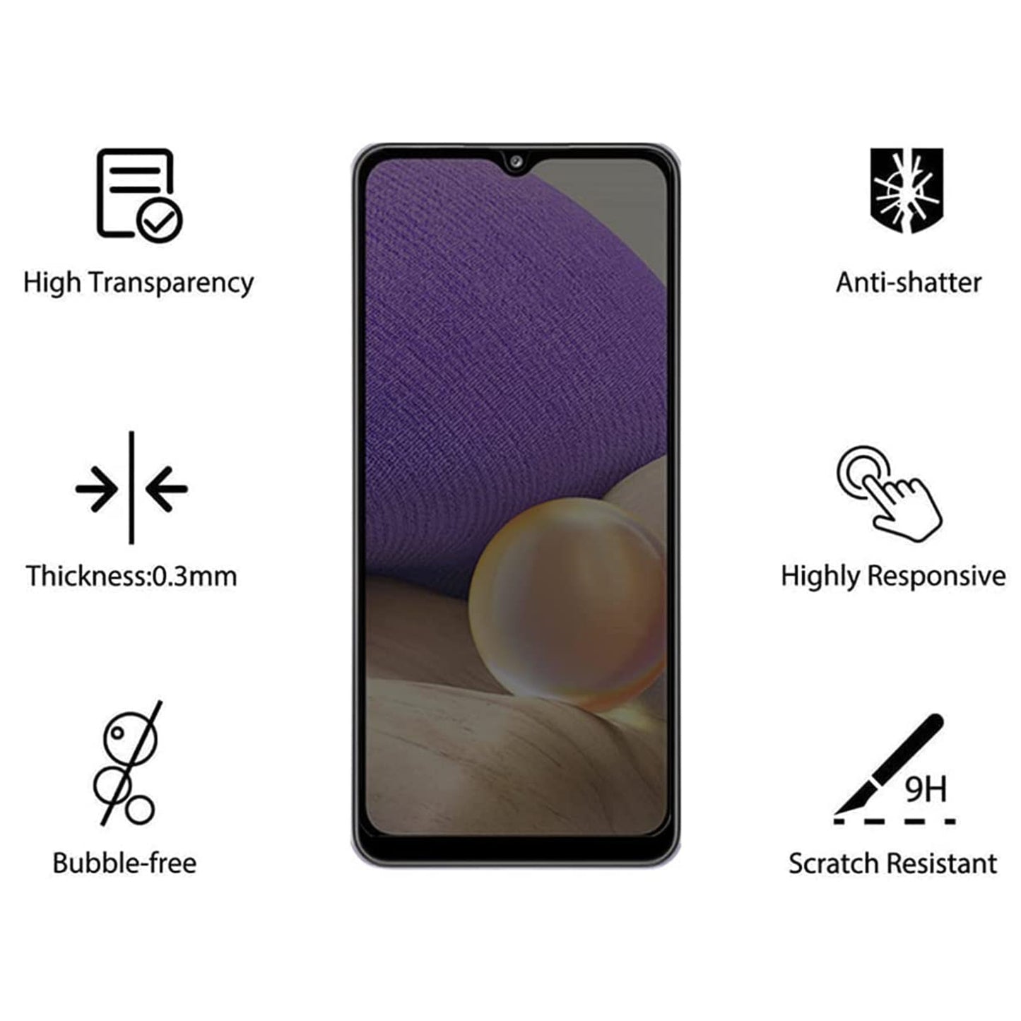 Google Pixel 8 Pro 5G Privacy Screen Protector, Anti Spy Anti Peeping Tempered Glass Full Protective Film, 9H, Anti Scratch, Easy Install