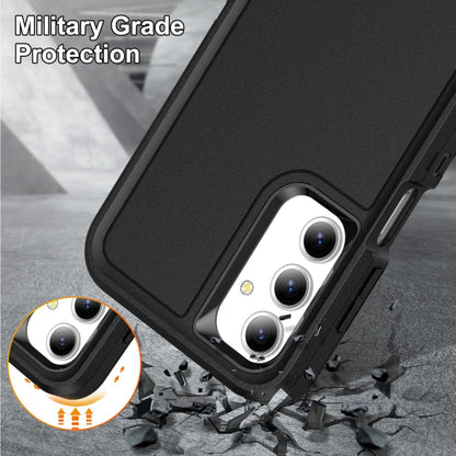 For Samsung Galaxy A16 5G Heavy Duty Armor Case with Kickstand Shockproof Rugged Protective Cover Case Cover