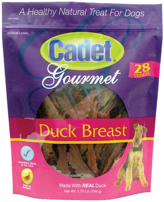 Cadet Gourmet Duck Breast Treats for Dogs [Dog Supplies] 28 oz