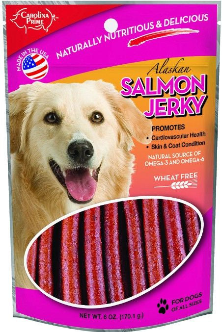 Carolina Prime Real Salmon Jerky Sticks [Dog Supplies for Dog] 6 oz