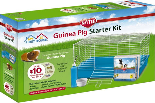 Kaytee My First Home Guinea Pig Starter Kit [Wire Cages & Habitats] 1 count