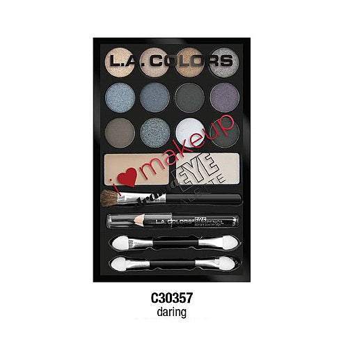 L.A. COLORS I Heart Makeup Drama Eye Palette [Makeup Sets] Daring