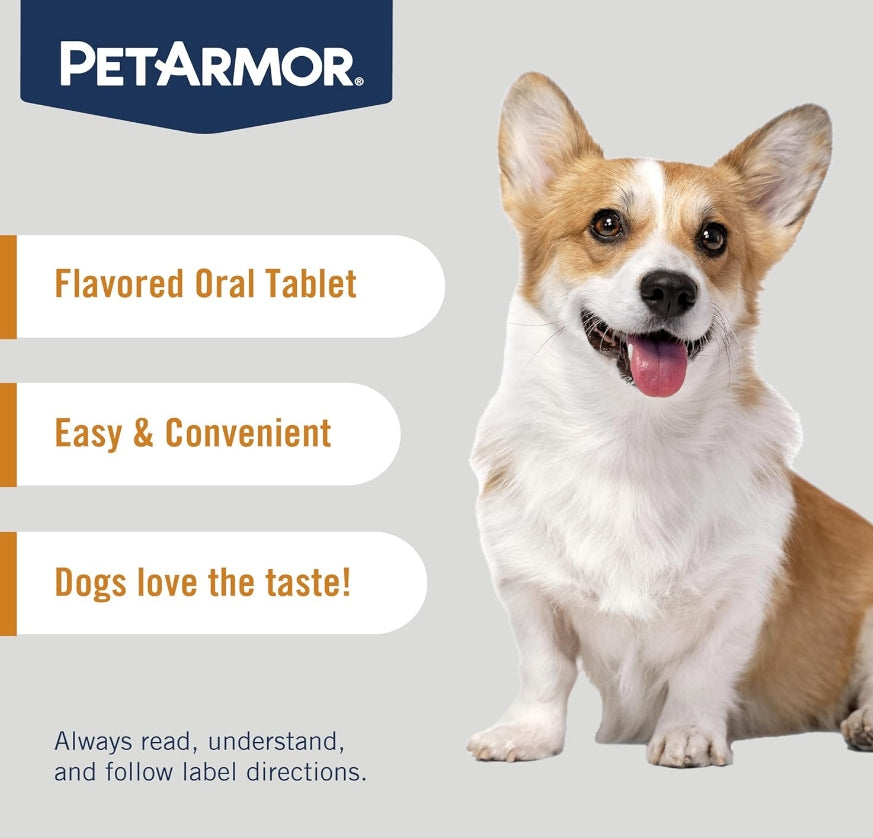 PetArmor 7 Way De-Wormer for Small Dogs and Puppies 6-25 Pounds [Dog Supplies for Dog] 6 count