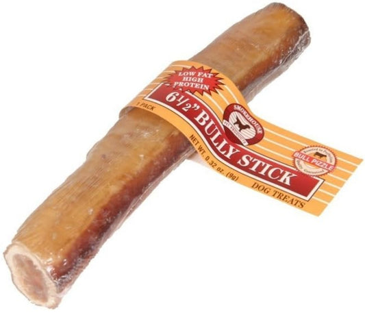 Smokehouse Bully Stick Treat 6.5 Inch [Dog Supplies] 1 count