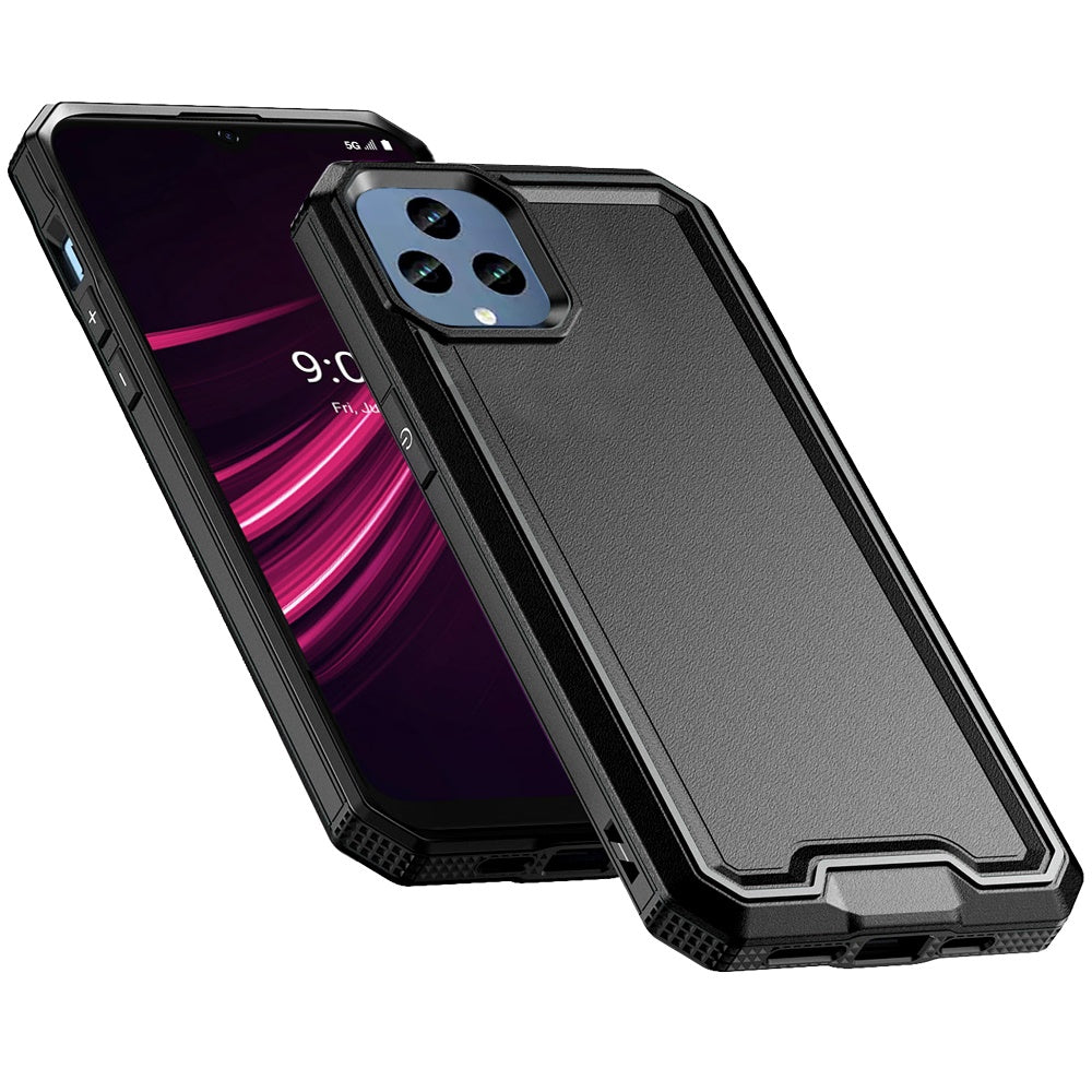 For Apple iPhone 16 Pro Max (6.9") Modern Fused Hybrid Armor Hard PC TPU Rubber Slim Fit Shockproof Drop Protection Impact Case Cover