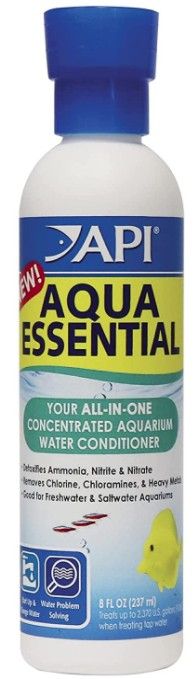 API Aqua Essential All-in-One Concentrated Water Conditioner [Water Conditioners for Aquarium] 8 oz