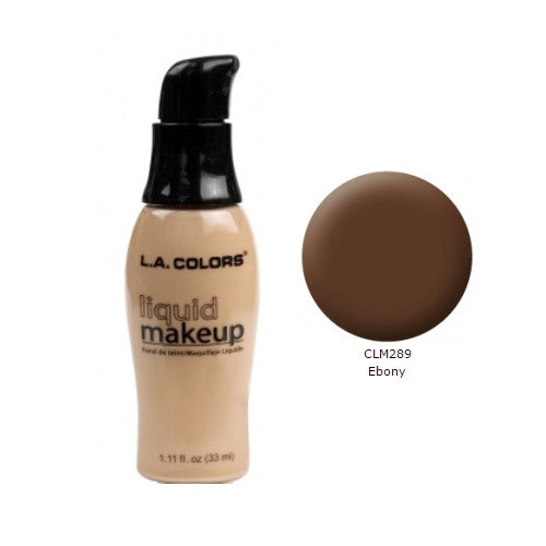 LA COLORS Liquid Makeup [Foundation] Ebony