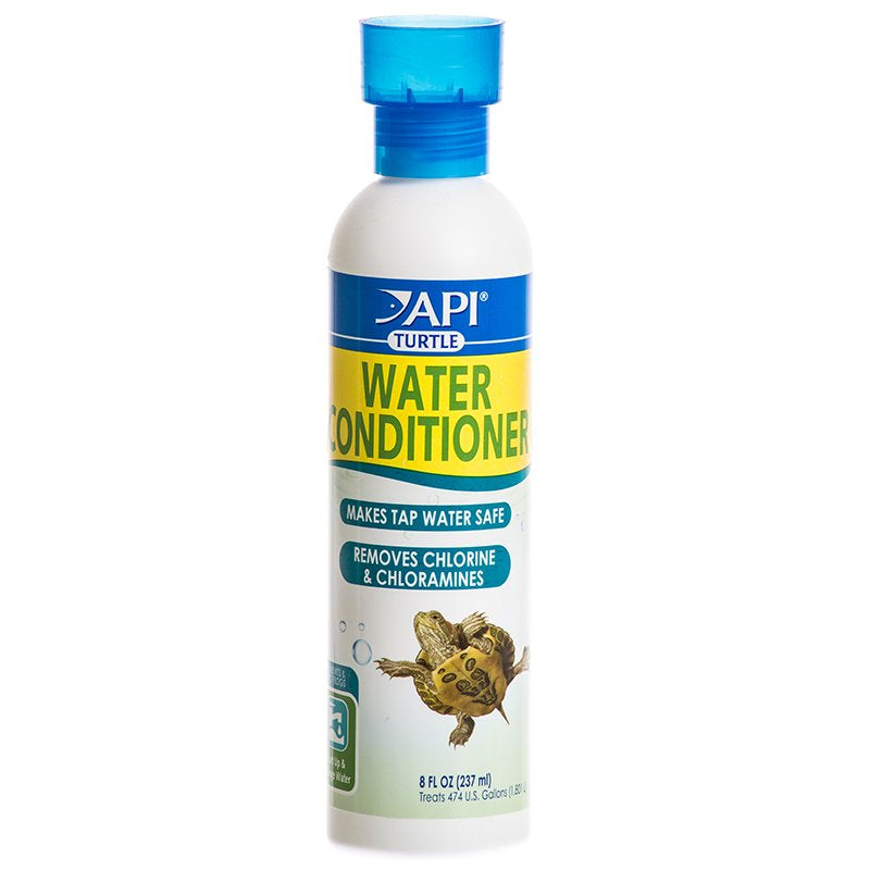 API Turtle Water Conditioner Makes Tap Water Safe [Reptile Supplies] 40 oz (5 x 8 oz)