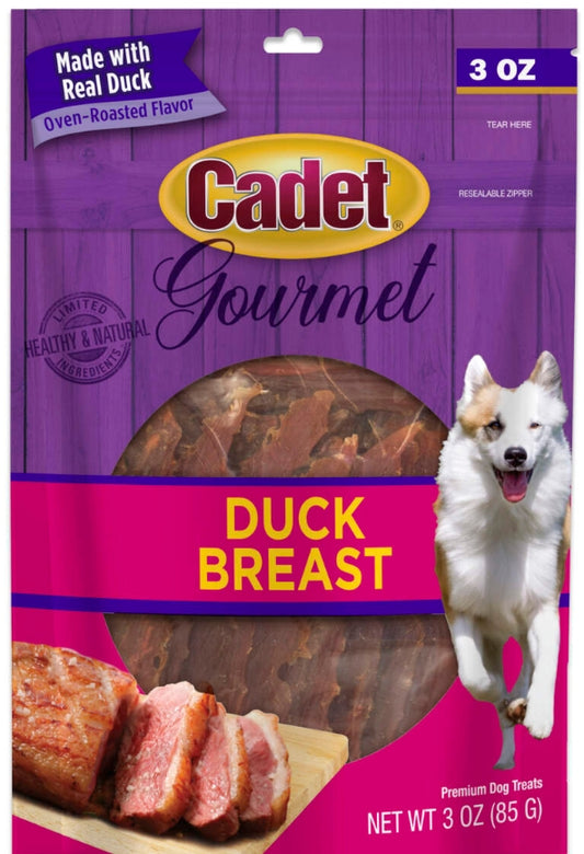 Cadet Gourmet Duck Breast Treats for Dogs [Dog Supplies] 3 oz