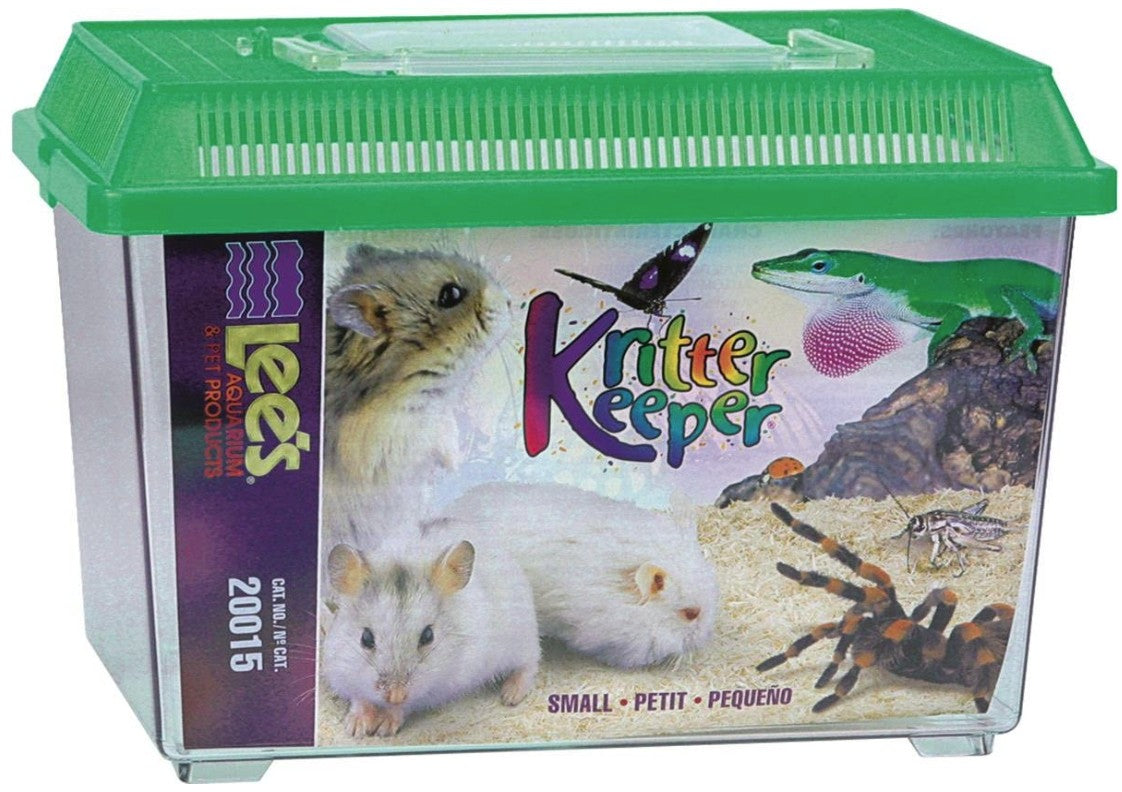 Lees Kritter Keeper Small for Small Pets, Reptiles and Insects [Small Pet Supplies] 1 count