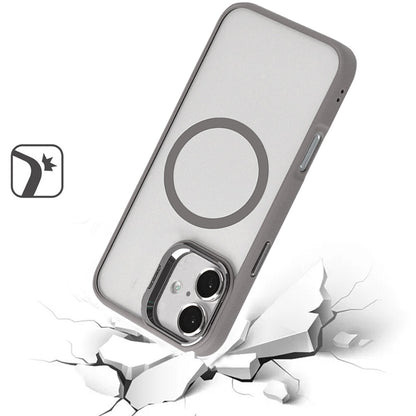 For Apple iPhone 16 Pro (6.3") Hybrid Magnetic Cool Case with Camera Stand Fits MagSafe Accessories Shockproof Case Cover