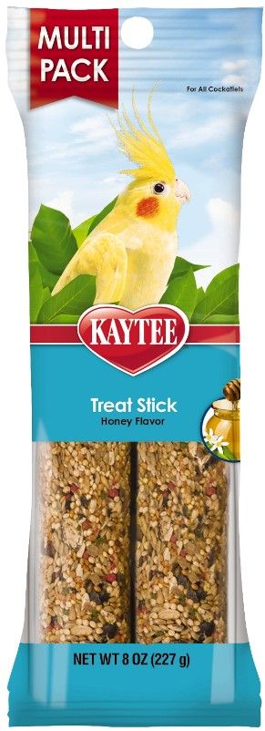 Kaytee Forti-Diet Pro Health Honey Treat - Cockatiel [Honey Sticks for Bird] 8 oz