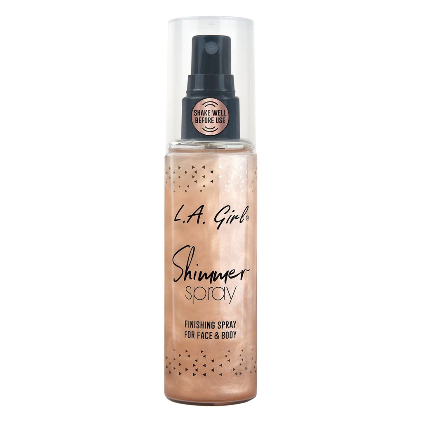 L.A. GIRL Shimmer Spray [FACE, Highlight & Shimmer, Set & Sealer] Rose Gold