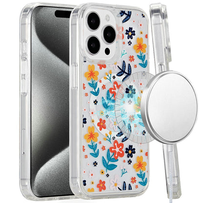 For Apple iPhone 12 / 12 Pro Magsafe Case Cute Pattern Design Durable Shockproof SlimTPU Hard Back [Compatible with Magsafe] Case Cover