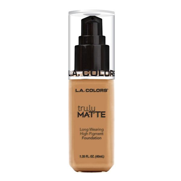 L.A. COLORS Truly Matte Foundation [Foundation] Warm Honey