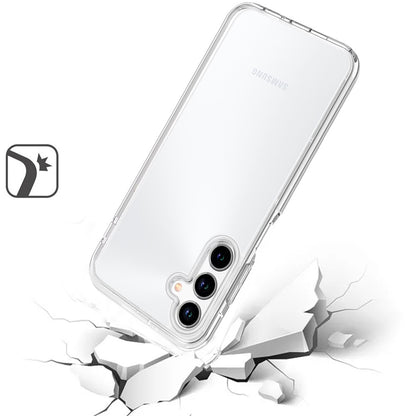 Samsung Galaxy A16 5G Transparent Shock Absorption Thick TPU Rubber Ultra Thick Hybrid Silicone Protective Slim Back