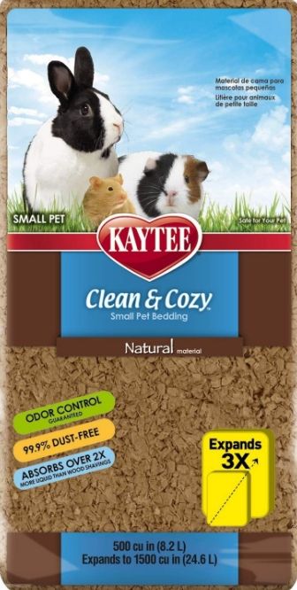 Kaytee Clean & Cozy Natural Litter [Bedding Material for Small Pet] 24.6 L