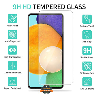 For Cricket Outlast 5G 2024 LCD Clear Screen Protector Temper Glass, Easy Installation 9H Transparent HD Clear Screen Guard Case Cover Clear