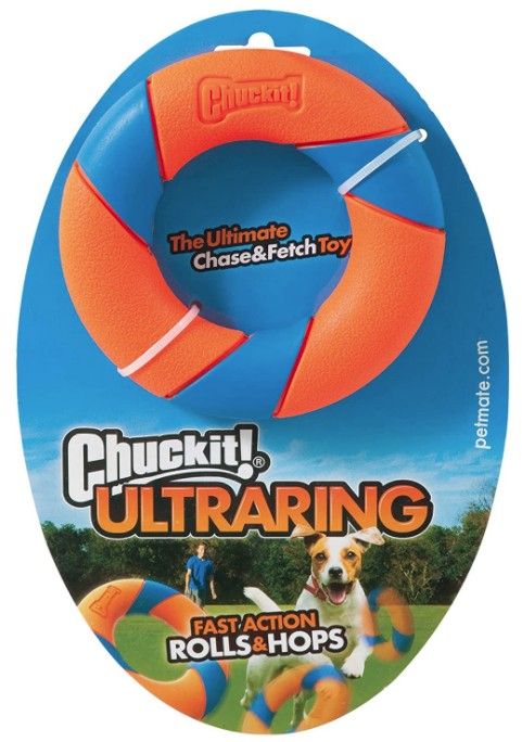 Chuckit Ultra Ring Chase and Fetch Toy [Toys Other for Dog] 1 count