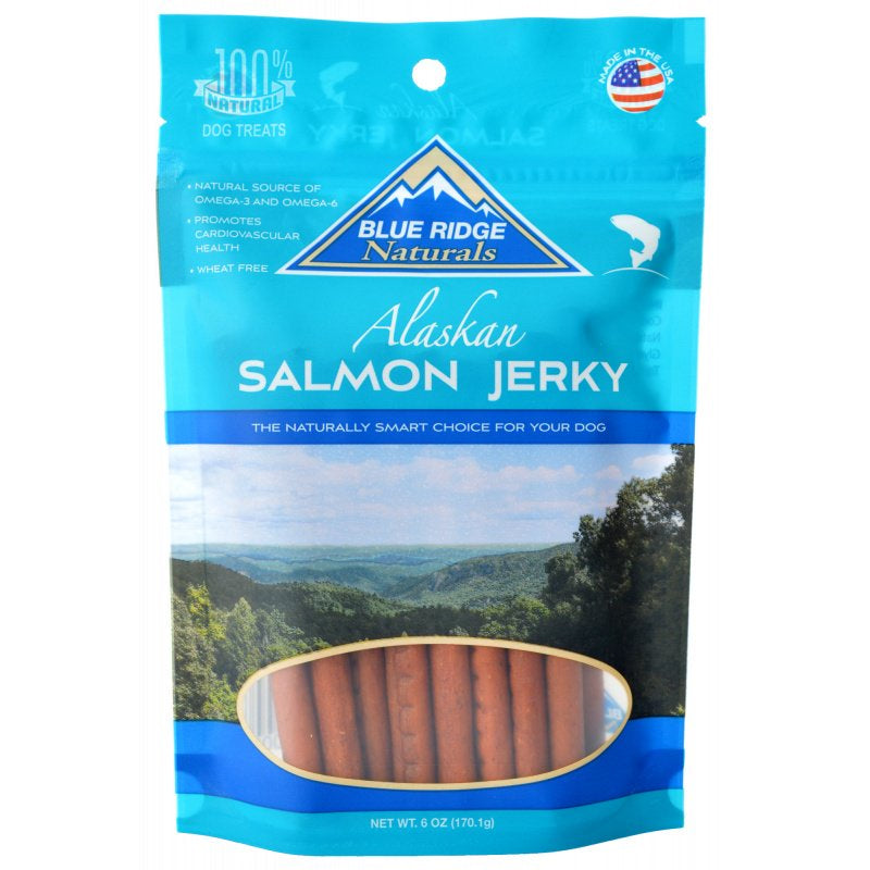 Blue Ridge Naturals Alaskan Salmon Jerky [Dog Supplies for Dog] 96 oz (16 x 6 oz)