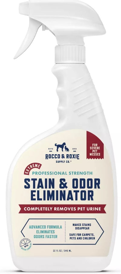 Rocco and Roxie Extreme Professional Strength Stain and Odor Eliminator [Dog Supplies] 32 oz