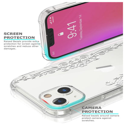 For Samsung Galaxy S24 FE /Fan Edition Hybrid Trendy Image Patterns Design Transparent Hard Back Shockproof TPU Rubber Case Cover