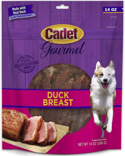 Cadet Gourmet Duck Breast Treats for Dogs [Dog Supplies] 14 oz