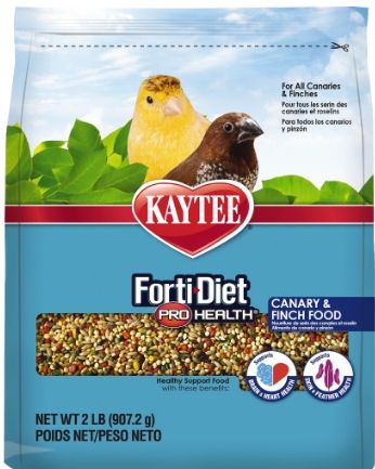 Kaytee Forti Diet Pro Health Canary & Finch Food [Food] 2 lbs