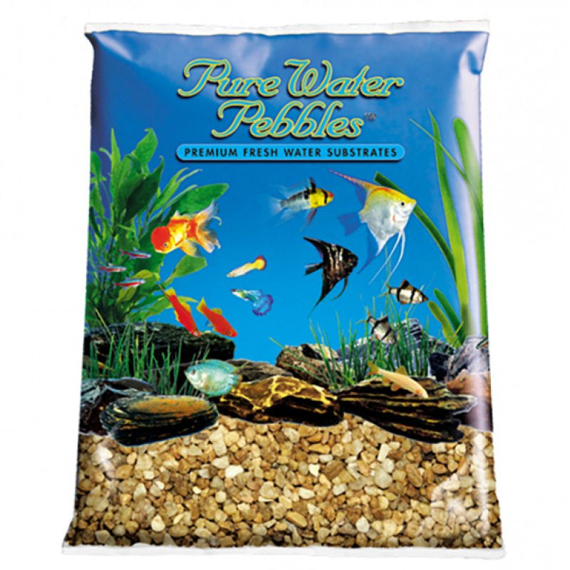 Pure Water Pebbles Aquarium Gravel Nutty Pebbles [Aquarium Supplies] 5 lb