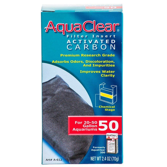 Aquaclear Activated Carbon Filter Inserts [Filter & Bio Bags] For Aquaclear 50 Power Filter