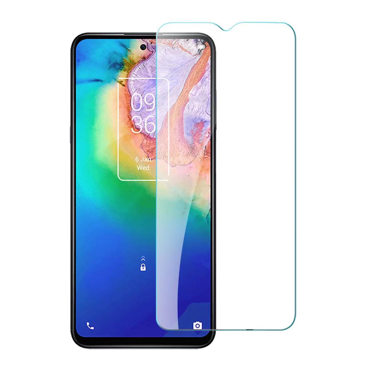 For TCL 30 XE 5G Tempered Glass Screen Protector Premium HD Clear, Case Friendly, 9H Hardness, 3D Touch Accuracy, Anti-Bubble Film Clear Screen Protector