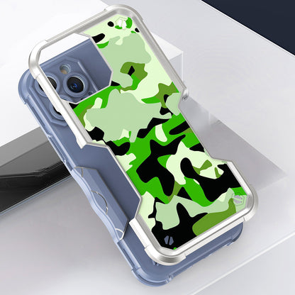 For Apple iPhone 11 (6.1") Fashion Design Tough Shockproof Hybrid Stylish Pattern Heavy Duty Rubber Armor  Phone Case Cover