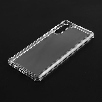 For Samsung Galaxy S22 /Plus Ultra Air Armor Designed Transparent Hybrid Shock-Absorbing Corners Soft TPU + Hard Polycarbonate Frame  Phone Case Cover