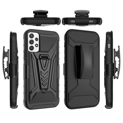 For Samsung Galaxy A53 5G Combo Rugged Swivel Belt Clip Holster Heavy Duty Hybrid Armor Rubber with Kickstand Stand  Phone Case Cover