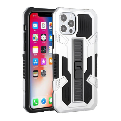 For Apple iPhone 13 Pro Max (6.7") Hybrid Tough Rugged [Shockproof] Dual Layer Protective with Kickstand Military Grade Hard PC + TPU  Phone Case Cover