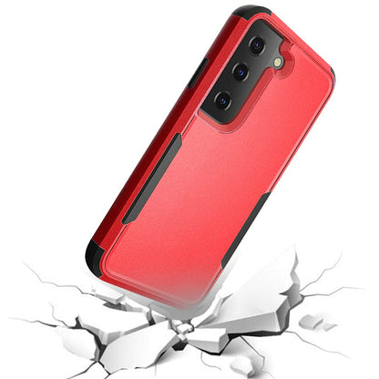 For Apple iPhone 11 (6.1") Hybrid Rugged Hard Shockproof Drop-Proof with 3 Layer Protection, Military Grade Heavy-Duty Red Phone Case Cover