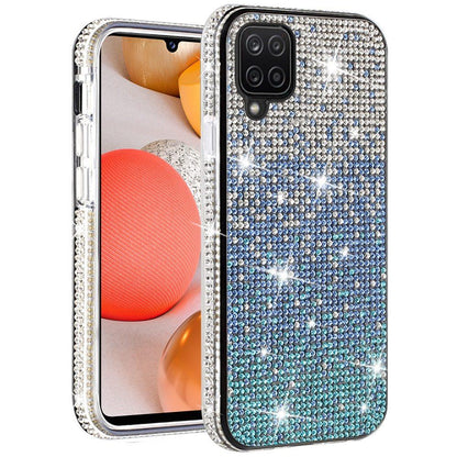 For Samsung Galaxy A42 5G Glitter Bling Ultra Thin TPU Sparkle Diamond Rhinestone Shiny Full Cover Crystal Stones Back  Phone Case Cover